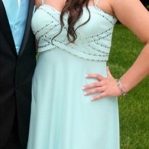 Light Blue Prom Dress